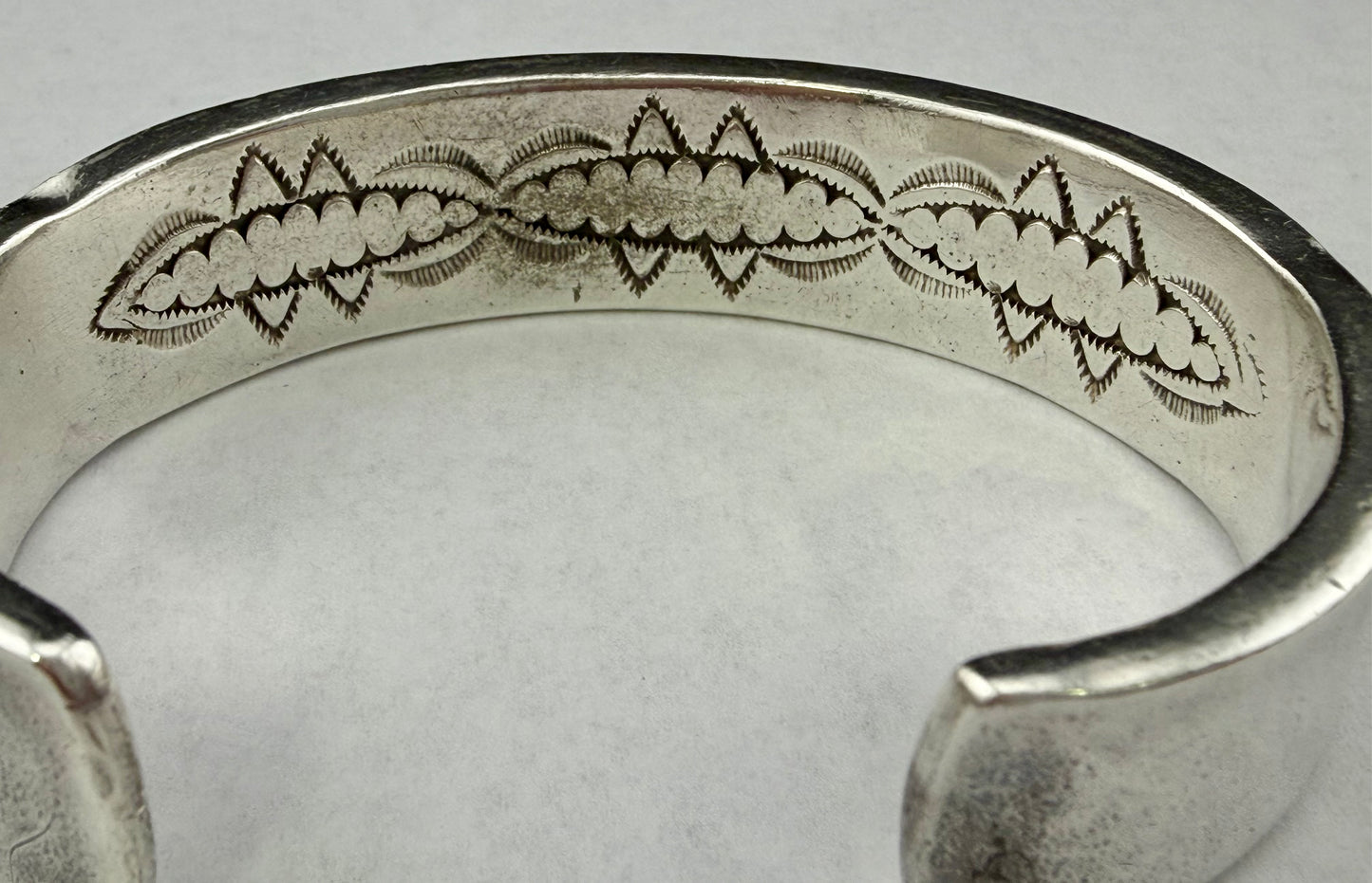 Darin Bill Navajo Sterling Silver Gold Filled Cuff Bracelet