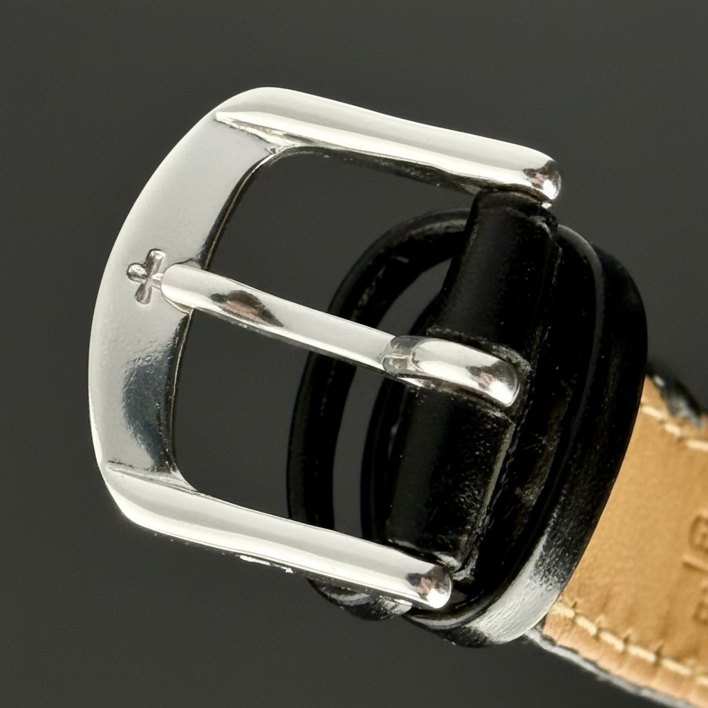 Cartier Tank Française W5001256 Ladies 18K White Gold Quartz Watch Leather Bracelet