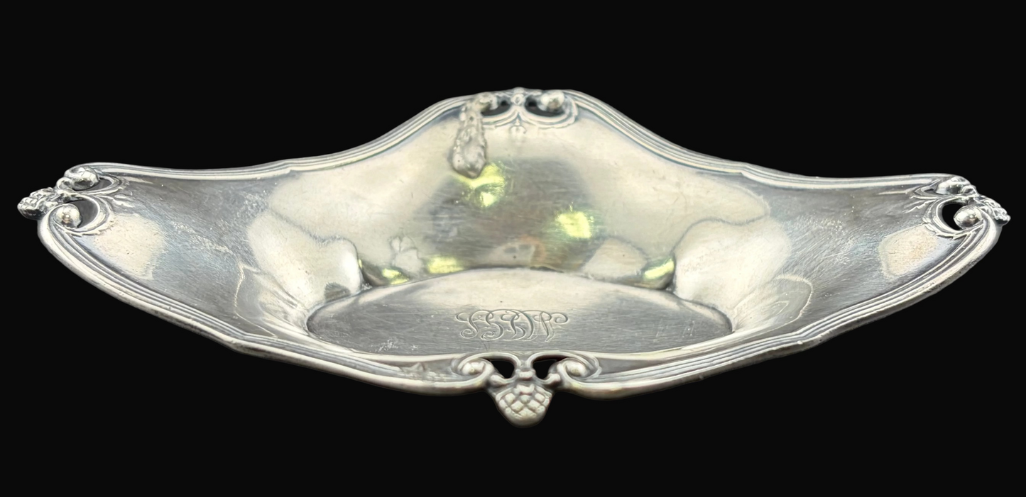Tiffany & Co Makers Sterling Silver John C Moore II Antique Pin Tray 28.5g