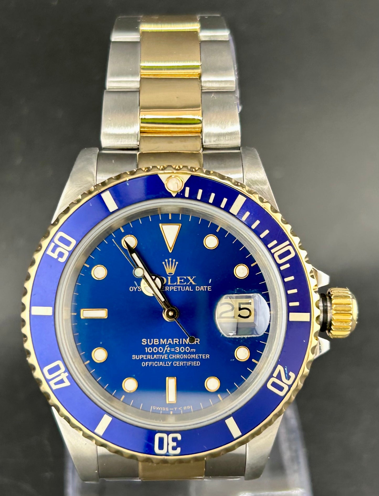 Rolex Submariner 11613 18kt Gold & Steel