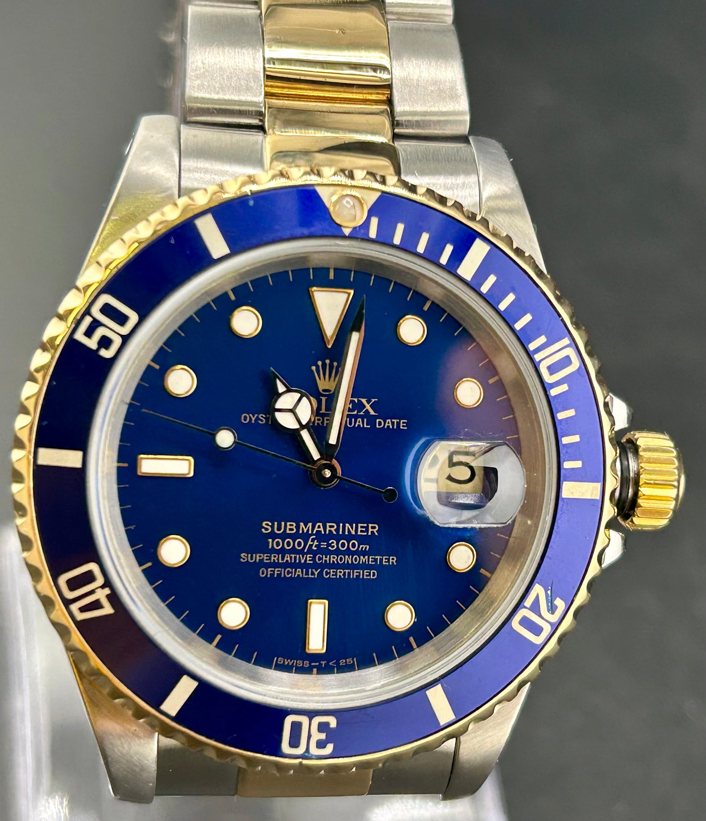 Rolex Submariner 11613 18kt Gold & Steel